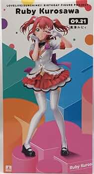 ウジ　プレミアムフォト　Ruby caratland power of love Birthday Figure Project: Love Live Ruby Kurosawa: Stronger